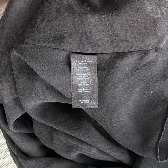 rag & bone Parker Velvet Slip Dress in Mauve / Blush - Picture 8 of 8